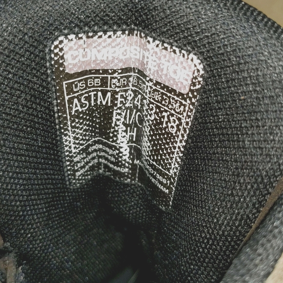 Brown Ariat Composite Toe Leather Work Boots Size 6 - Picture 7 of 9